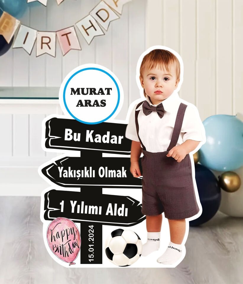 Patron Bebek Ayaklı Pano Model a 50 cm