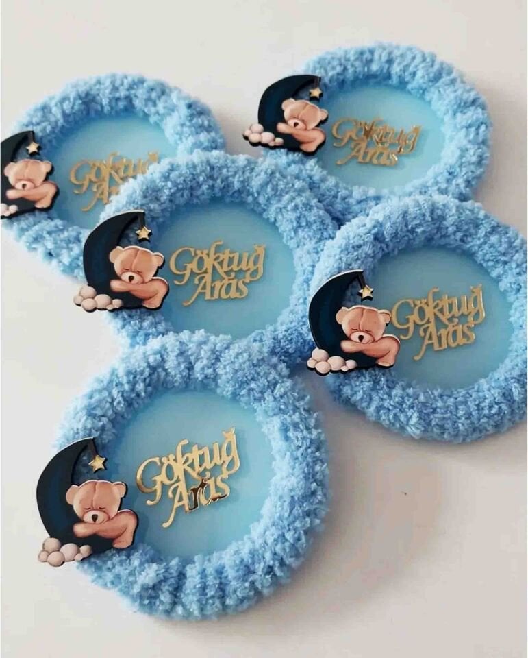 erkek bebek Yeni Doğan magnet 10 adet